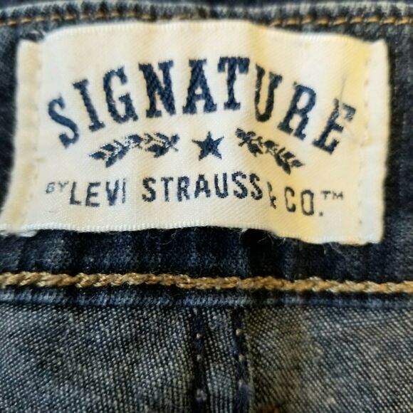 LEVI STRAUSS SIGNATURE Low Rise Bootcut Jeans - Size 12 - Picture 5 of 9